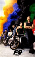 Autograph Fast and Furious 9 Poster