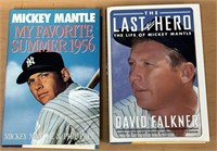 TWO MICKEY MANTLE BOOKS / SHIPS