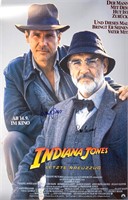 Autograph Indiana Jones Poster