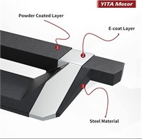 YITAMOTOR Drop Side Steps Compatible