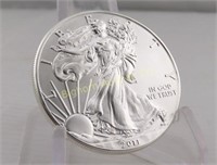 2011 Silver Eagle One Troy Ounce Fine Silver