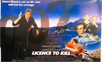 Autograph 007 Licence to Kill Poster