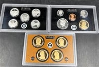 2011 US Mint Silver Proof Set w Dollars & Quarters