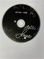 Autograph Lady Gaga CD Disc