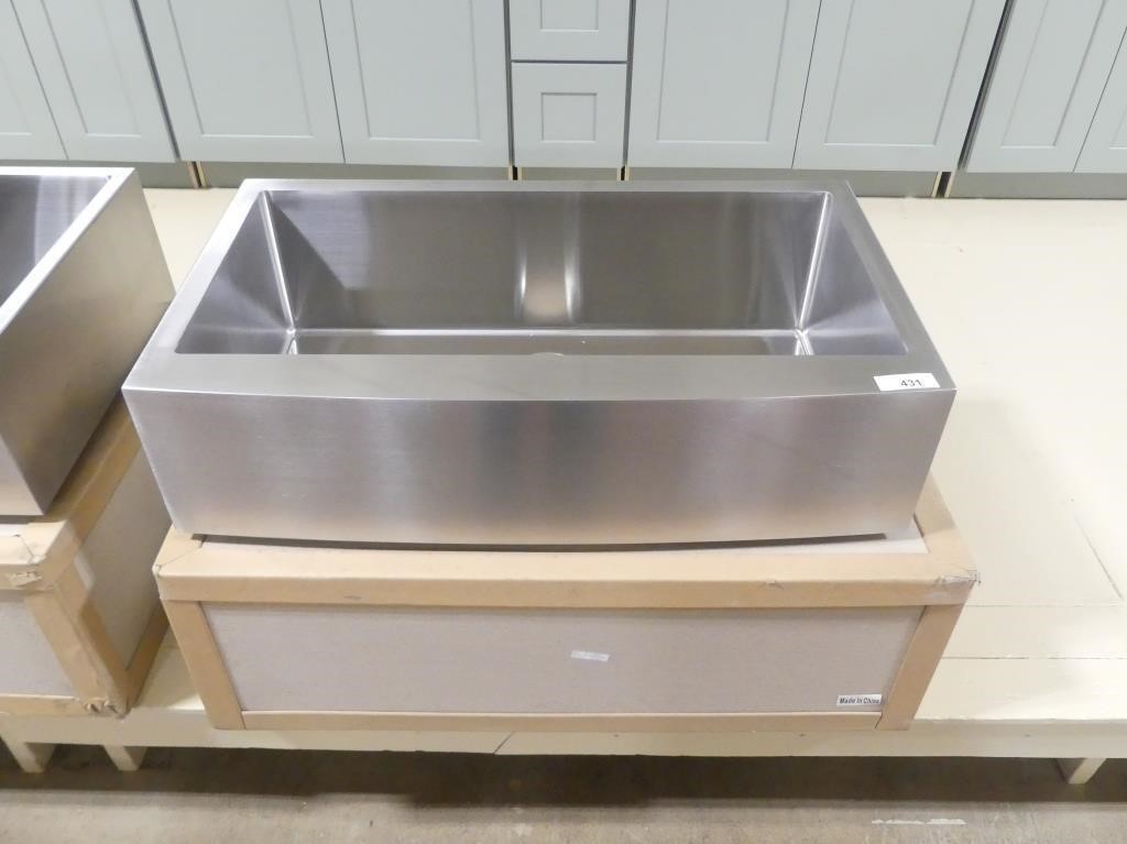 STAINLESS STEEL APRON SINK -H4503SA