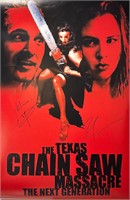 Autograph The Texas Chainsaw Poster