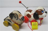 2 FISHER PRICE PULL TOYS
