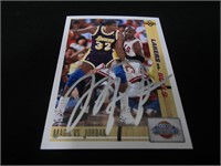 Michael Jordan Signed Trading Card Direct COA