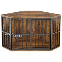 ROOMTEC 53 inch Furniture Dog Crate Corner, Dog