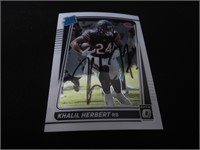 Khalil Herbert Signed Trading Card RC RCA COA