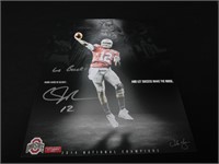 Cardale Jones Signed 8x10 Photo RCA COA