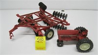 DIE CAST TRACTOR AND PLOW