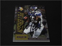 Adrian Peterson Signed Trading Card RCA COA