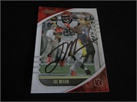 Joe Mixon Signed Trading Card RCA COA