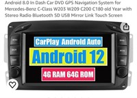 Android 8.0 In Dash Car DVD GPS Navigation System