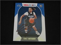 Cole Anthony Signed Trading Card RC RCA COA