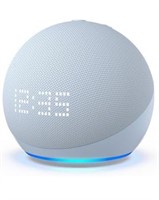 New Amazon Echo Dot (5th Gen) with clock |