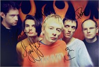 Autograph Radiohead Photo