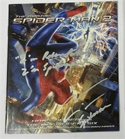 Autograph Spiderman DVD booklet