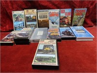 Train VHS cassettes. Assorted titles.