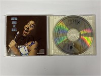 Autograph Aretha Franklin CD Album