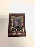 Autograph Harry Potter Card