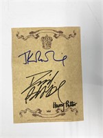 Autograph Harry Potter Prints