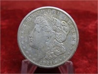 1921S-Morgan Silver dollar US coin.