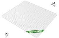 Chair Mat for Carpeted Floors Clear - 45" x 53"