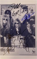 Autograph GunsN Roses Photo