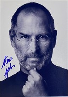 Autograph Steve Jobs Photo