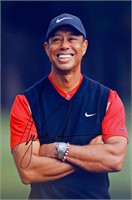 Autograph Tiger Woods Photo