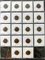 18 - 1950'S UNITED STATES LINCOLN HEAD PENNIES