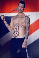Autograph Signed 
Adam Levine Photo