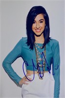 Autograph Signed 
Christina Grimmie Photo
