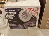 Styro-lite floating fishing light