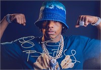 Autograph Signed 
Lil Baby Photo