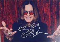 Autograph Signed 
Ozzy Osbourne Photo