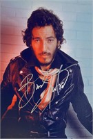 Autograph Signed 
Bruce Springsteen Photo