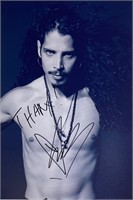 Autograph Signed 
Chris Cornell Photo