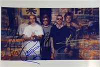 Autograph Signed 
Fall Out Boy Photo