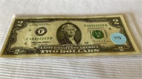 1995 series $2 bill