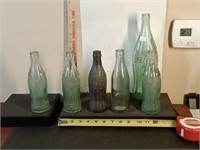 old Coke bottles Olney + Mt Carmel IL & others