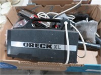 ORECK VACUUMM CLEANER WITH ATTATCHMENTS