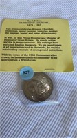 Sir Winston Churchill 1874-1965 coin