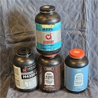 Assorted Partial Cans/Black Powder