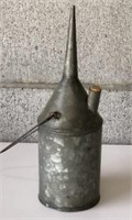 Vintage Tin Oil Can