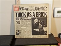 Jethro Tull Thick As A Brick 33rpm record
