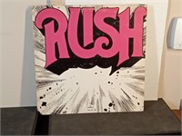 Rush 33 rpm record