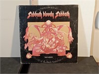 Black Sabbath Sabbath Bloody Sabbath 33rpm record